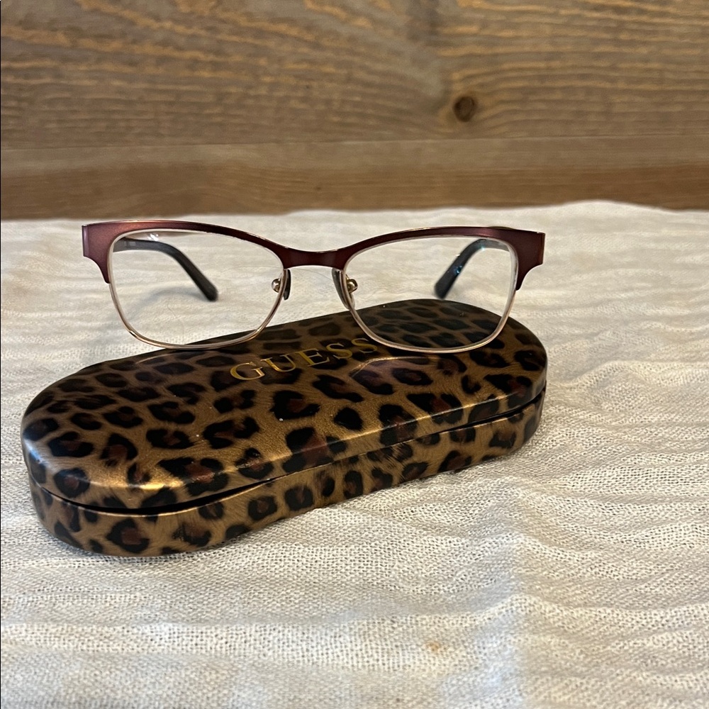 Guess Bronze Wire Eyeglass Frames. Gu 2467.